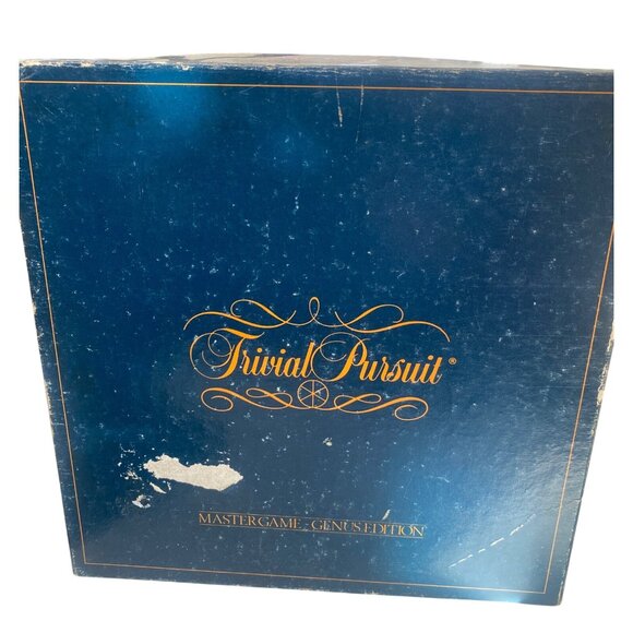 Trivial Pursuit Genus Edition Master Game 1981 Complete Adult Board Game Set - Picture 1 of 11